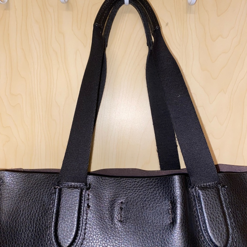 Coach Darby pebbled black leather tote bag - Picture 14 of 16